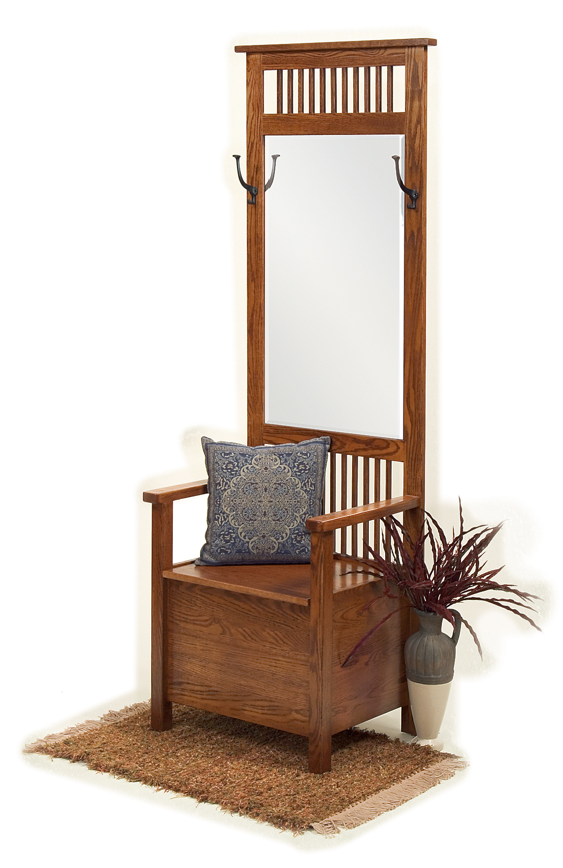 Hall Tree Amish Furniture Connections Amish Furniture Connections