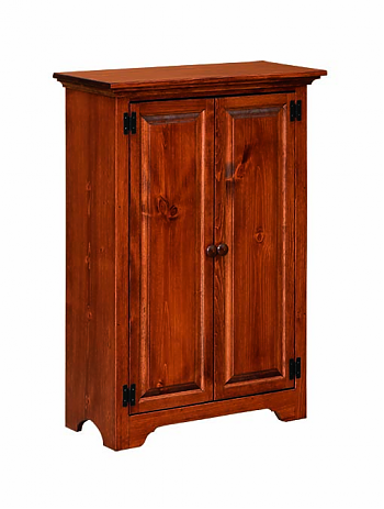 Small Bookcase w/ Solid Doors