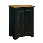 Stereo Cabinet w/ Solid Doors