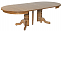 54 x 54 Split Pedestal Table