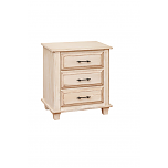 Wrought Iron Panel Night Stand