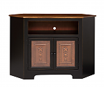 2 Door Corner Plasma Cabinet w/ Tin