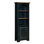 2'x6' Bookcase w/ 1 Door