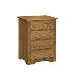 Shaker 4 Drawer Nightstand