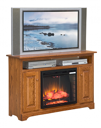TV Stand with 23" Fireplace