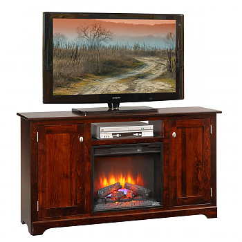TV Stand with 28" Fireplace