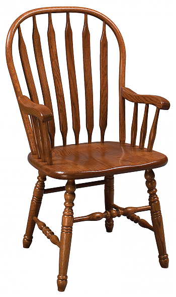 Deluxe Paddle Back Windsor Arm Chair