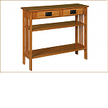 3ft. Hall Table W/ Adjustable Shelf