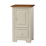 1 Door Hall Cabinet w/ Tin
