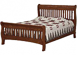 Picket Sleigh Bed