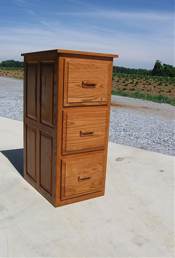 Traditional 3 Drawer File Cabinet