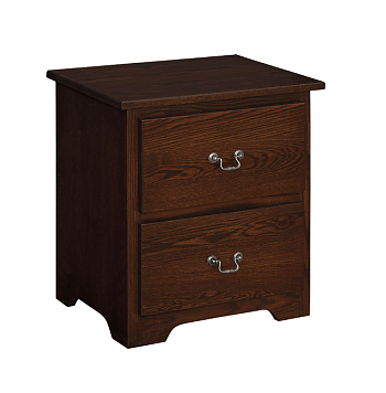 Shaker 2 Drawer Nightstand