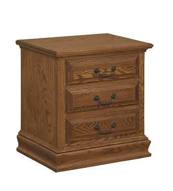 Royal 3 Drawer Night Stand