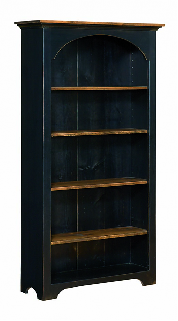 Large Colonial Style Bookcase