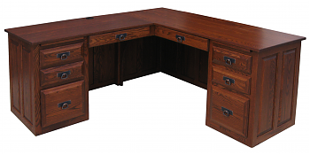 Traditional Executive Corner Desk