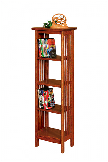 Mission DVD Rack Hold 72 DVD's
