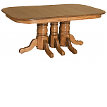 42 x 72 Triple Pedestal Table