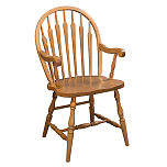 Arrow Back Windsor Arm Chair