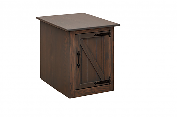 Barn Door End Table