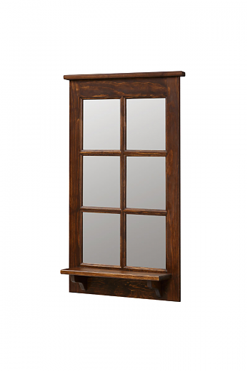 Upright Large Mirror w/ Panes