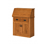 Secretary Desk with Doors