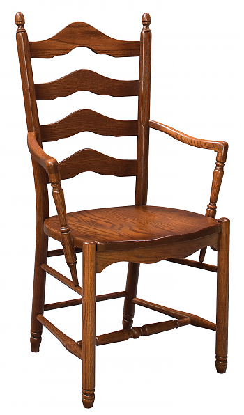 Deluxe Ladderback Arm Chair