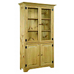 Large Bookcase w/ Glass Doors