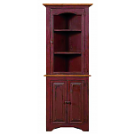 Small Corner Cupboard w/ Glass