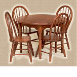 Oak Bow Back Chair