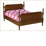Solid Panel Windsor Bed