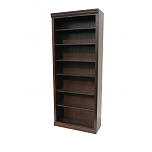 Traditional 7 Ft Bookcase with Flush Sides
