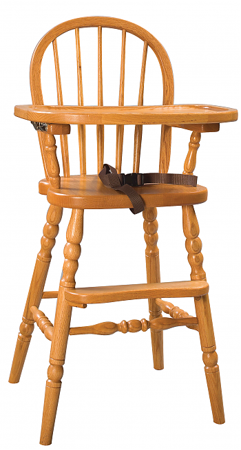 Bow Back High Chair