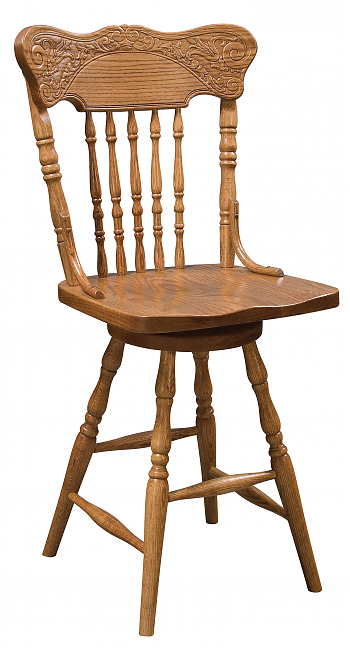 Spring Meadow Swivel Stool