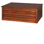 5 Drawer Flat File Cabinet w/o feet