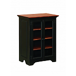 Stereo Cabinet w/ Glass Doors
