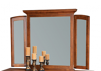 Mission Tri-fold Mirror