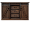 Barn Door Hutch Base