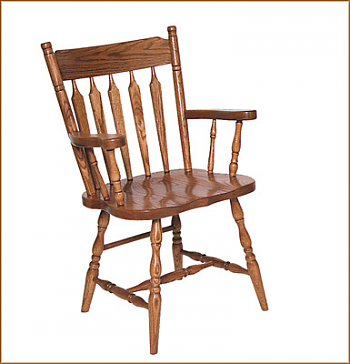 Colonial Arrow Back Arm Chair