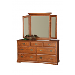 62” Dresser w/ 7 Drawers (base only)