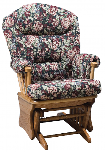 Oak Arch Back Glider