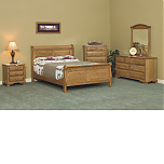 Queen Lancaster Collection Sleigh Bedroom Set