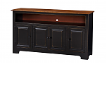 4 Door Plasma Cabinet w/ Wood