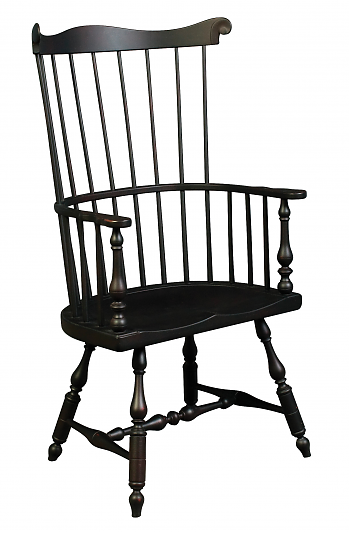 Philadelphia Fanback Windsor Arm Chair