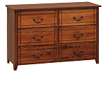 Madison 50" 6-Drawer Dresser