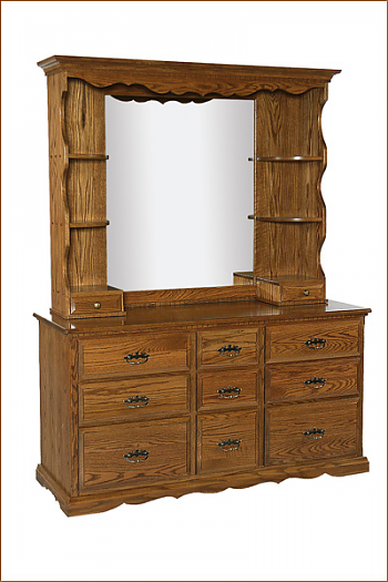 Hutch Top Mirror