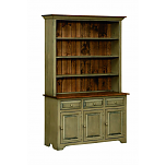 Open Three Door Hutch