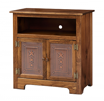 2 Door Plasma Cabinet w/ Tin