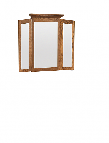 Shaker Triview Mirror