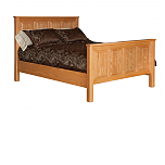 Shaker Raised Panel Bed