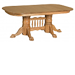 44 x 60 Double Pedestal Table